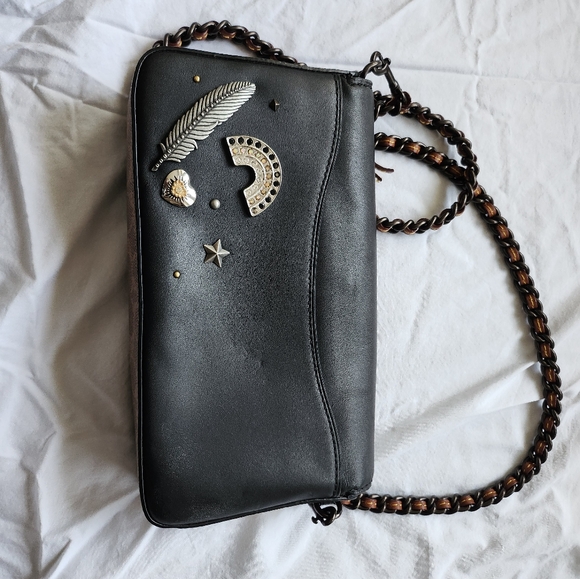 Coach Dinky with Signature Canvas and Souvenir Pins - Picture 4 of 7